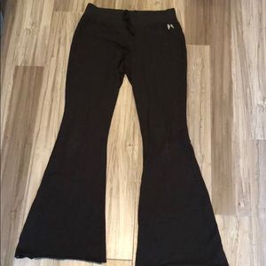 Barely worn Victoria’s Secret flared FLEECE pants